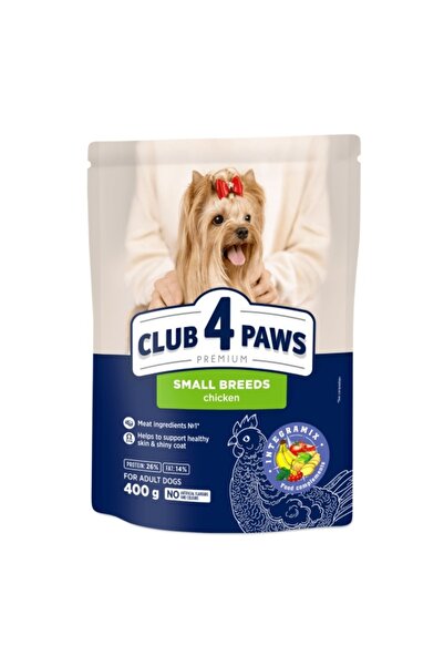 Kormotech Club 4 Paws Adult Mini - Hrană uscată premium - Pui - 400 g