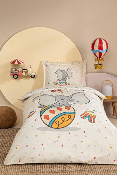 Özdilek Dumbo Circus Disney Lisanslı Bebek Nevresim Takımı