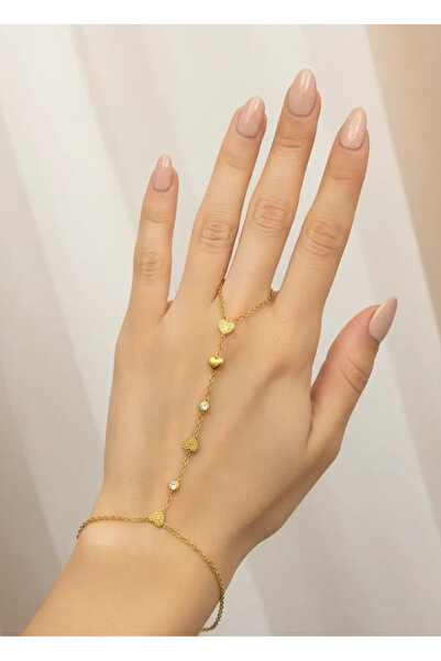 BİJU YILMAZ Steel gold stone heart shahmeran - 26shm20