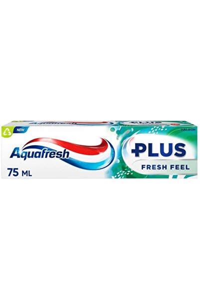 Aquafresh Set 3 x Pasta de Dinti Plus Fresh Feel, 75 ml