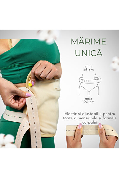 IZYDA Set 6 Pachete din Bumbac pentru Ulei de ricin, Comprese Reutilizabile (Nu include Ulei)