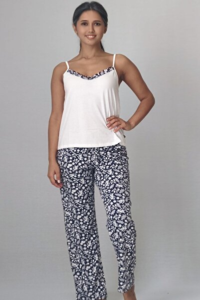 LILIAN ΑΜΑΝΙΚΟ ΣΕΤ ΠΙΤΖΑΜΑΣ ΜΕ ΣΧΕΔΙΑ ΛΟΥΛΟΥΔΙΑ