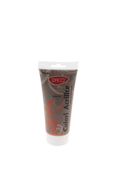 daço Acrylic Colors 200ml Burnt Sienna