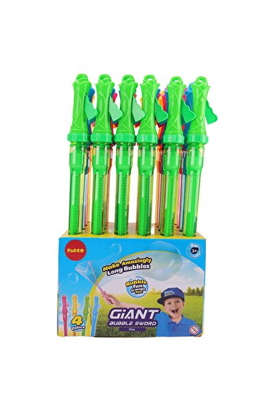 DOMİ باكو - سيوف فقاعات على شكل عصي فقاعات - 24 قطعة - كبير