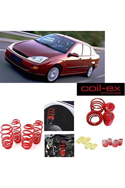 X POWER TUNİNG Ford Focus 1 1998-2004 Uyumlu Sedan H.b Coil-Ex 3.5 cm Spor Yay