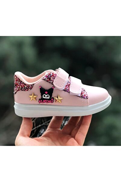 Pandalina Kız Çocuk Cırtlı Spor Ayakkabı Hologram Desenli Phylon (hafif) sneaker