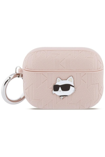 Karl Lagerfeld Choupette Case for Apple AirPods Pro 3, Pink