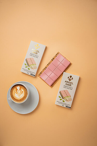 istinye turkish sweets لوح شوكولاتة بنكهة حلوى القطن