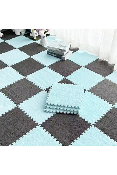CLD -Care Love Devotion Set of 16 chess-type carpet pieces, for children's ro...