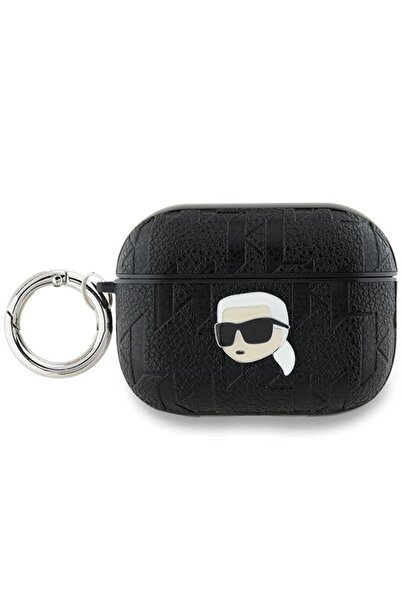 Karl Lagerfeld Carcasă cu monogramă și breloc pentru AirPods Pro 2