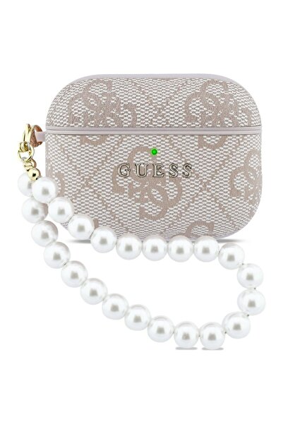 Guess 4G Pearl Strap Case for Apple AirPods Pro 3, Pink
