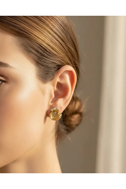 BİJU YILMAZ أقراط Xuping Rose Mini Oyster - 25-xpkp193