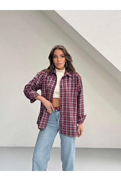 mydukkan.co Checkered Oversize Shirt