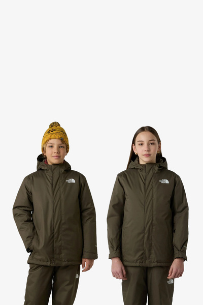 THE NORTH FACE Teen Snowquest Çocuk Yeşil Mont NF0A8EJQ21L1