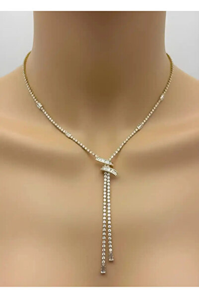 BİJU YILMAZ قلادة Vip Gold Design بتصميم مسار مائي - 25-vipk26