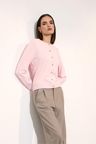 DeFacto Regular Fit Knitwear Cardigan G8679Ax26Sp