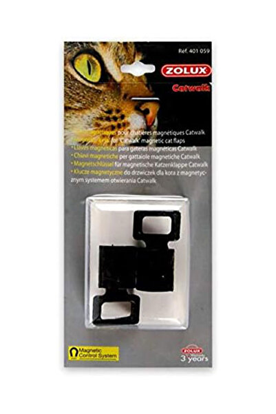 Zolux طوقان مغناطيسيان إضافيان لأبواب القطط المغناطيسية