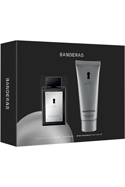 Antonio Banderas Caseta Cadou Barbati Secret, Apa de Toaleta 50 ml, Balsam du...