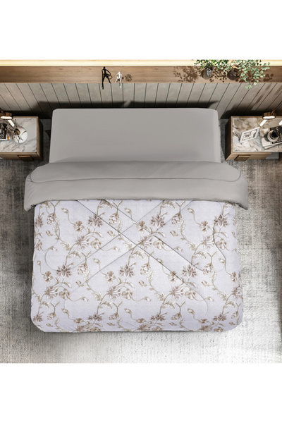 unique home collection لحاف يونيك هوم قابل للعكس بحجم كينج - 230 × 250 سم