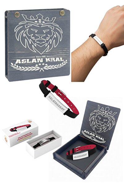 Galatasaray Galatarasay Fashion Men's Bracelet with Laser Box Gift