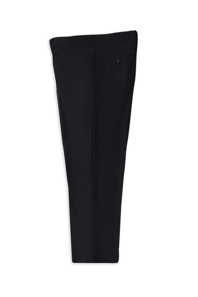 Abdullah Kiğılı 7 Drop قصة ضيقة بنطال من القماش الكلاسيكي المصنوع من الصوف ذو...