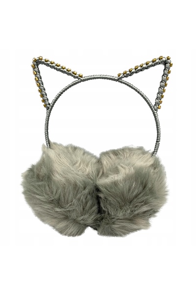 Other Winter Earmuffs for Women Children Cat Kitten Ears Warm Plush Headband