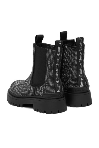 Juicy Couture Girls Ankle Boots Black EO-CS6590-10