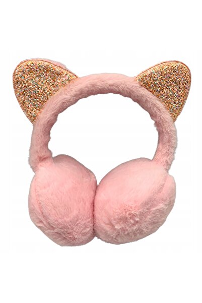 Other Winter Earmuffs Women's Children's Cat Kitten Shiny Warm Plush