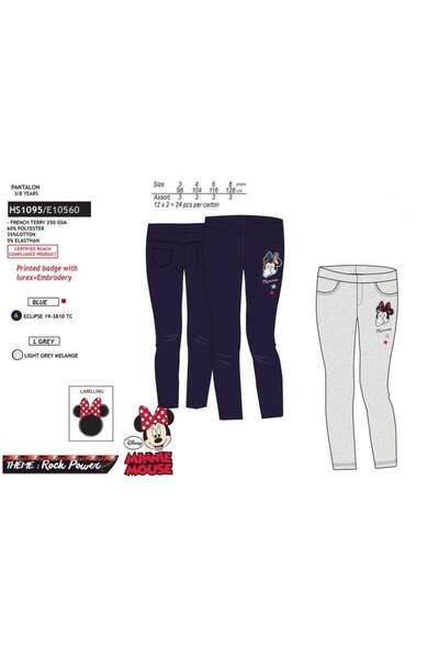 Disney Minnie Mouse Navy Pants