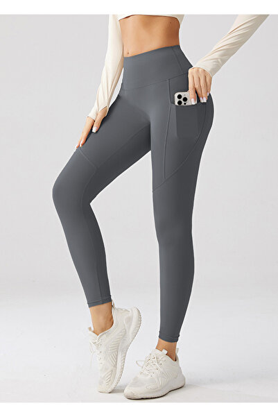 Zenya Women's sports tights with pockets, high waist - fitness, yoga and walking