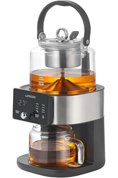 Lepresso ماكينة تحضير القهوة بالتنقيط والشاي مع شاشة عرض رقمية