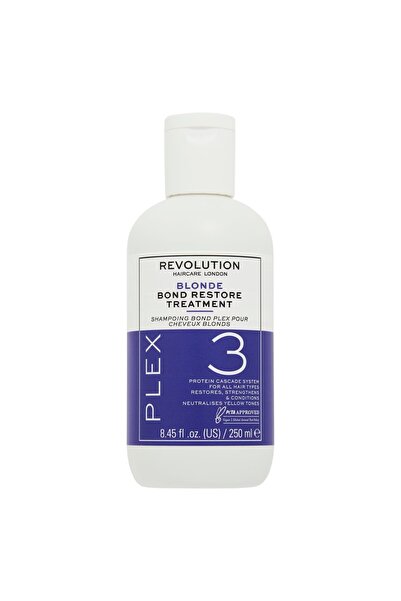 Revolution Haircare , Blonde Plex 3, Σαμπουάν περιποίησης μαλλιών, Επανορθώνε...