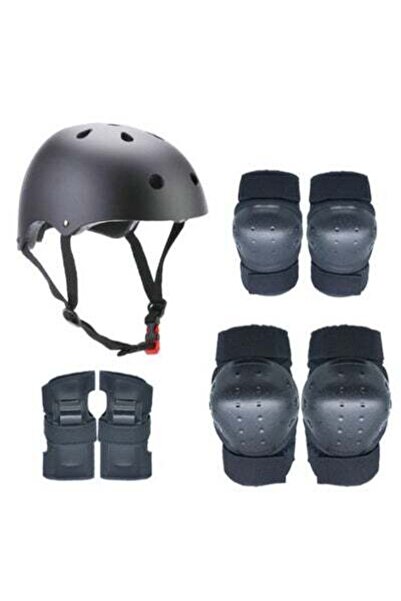 Arabest 7-Piece Protection Gear Wrist Knee Pads and Helmet Set