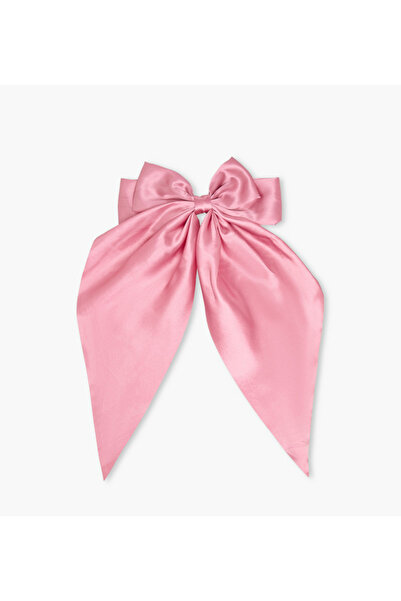 Lifestyle Bow Hair Clip with Satin Finish