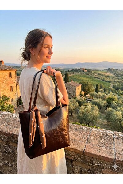 YMZBAG Шал „Кафеен триъгълник“ с цип и раничка за рамо