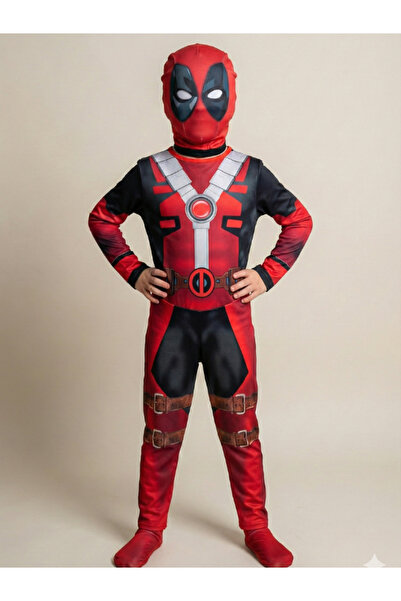 Gadget Gear Deadpool Kassız Erkek Çocuk Kostüm