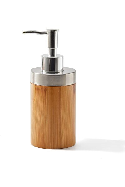 Arabest Bamboo Soap Dispenser – Natural Wooden Dispenser for Bathroom