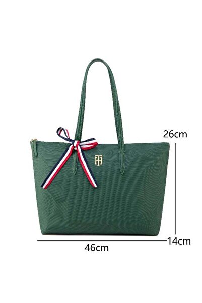 genermcr Tote Bag for Women Fashion Versatile Signature Tape Large Capacity S...