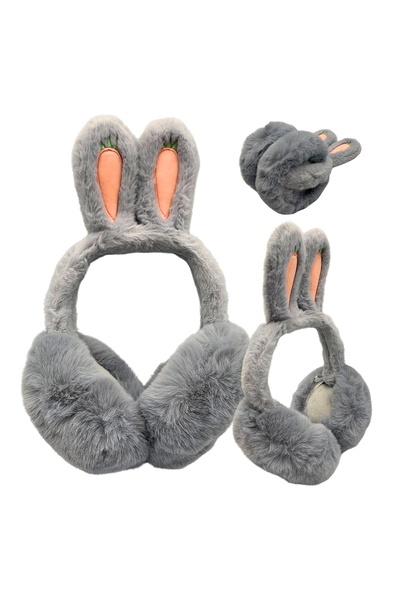 Other Winter Earmuffs for Women and Children Rabbit Ears Warm Plush