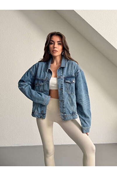 mydukkan.co Denim Jacket with Embroidery on the Back