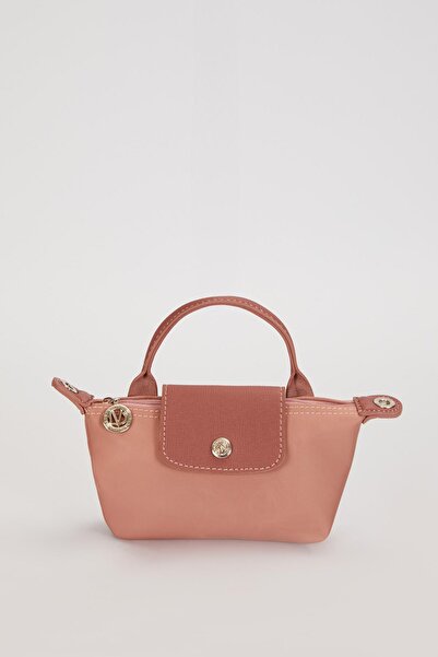 Levidor Pink Mini Size Leather Cover Detailed Handbag