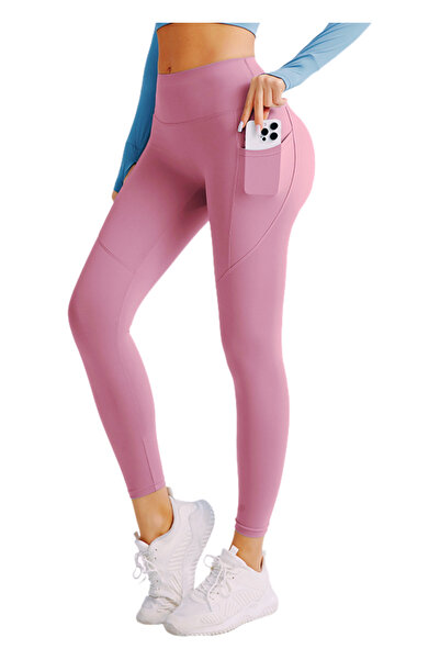 Zenya Women's sports tights with pockets, high waist - fitness, yoga and walking