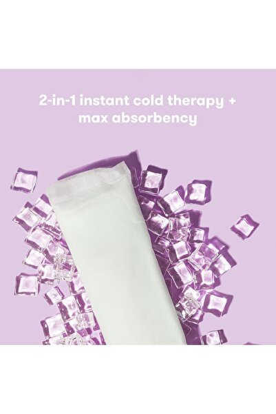 Frida Mom 2-in-1 Postpartum Pads, Absorbent Perineal Ice Maxi Pads, Instant C...