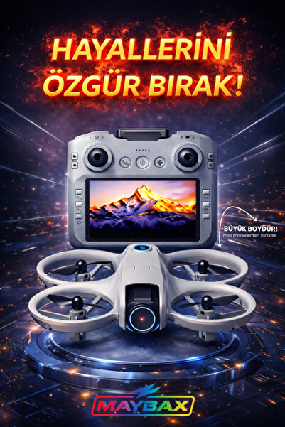 Maybax FULL HD Görüntü Akıllı Geri Dönüş 1000 Metre Menzil 3000mAh Batarya 5G...
