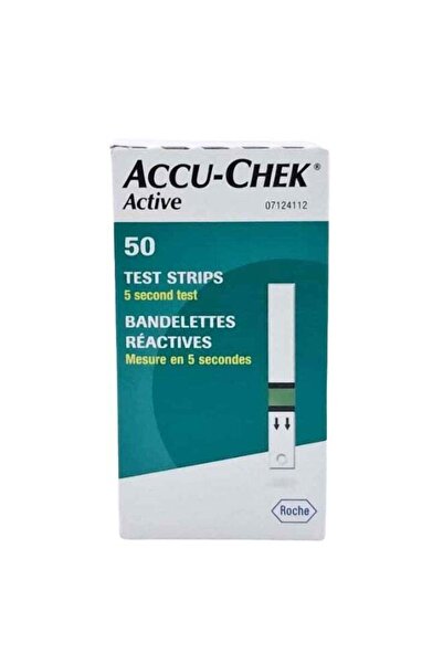 ACCU CHECK شرائط أكيو-تشيك أكتيف 50 شريطًا