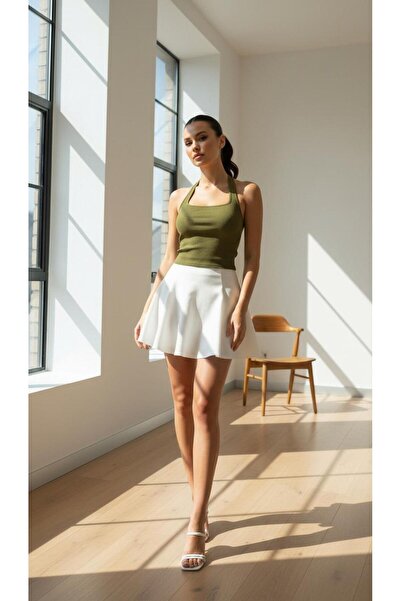 DIVINUS BOYUNDAN GEÇMELİ KALIN ASKILI CROP