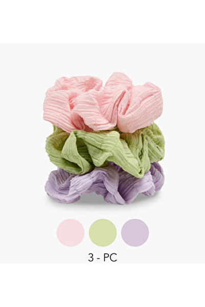Lifestyle Pack of 3 Hair Scrunchie