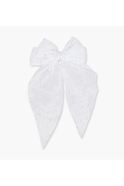 Lifestyle Embellished Bow Hair Clip