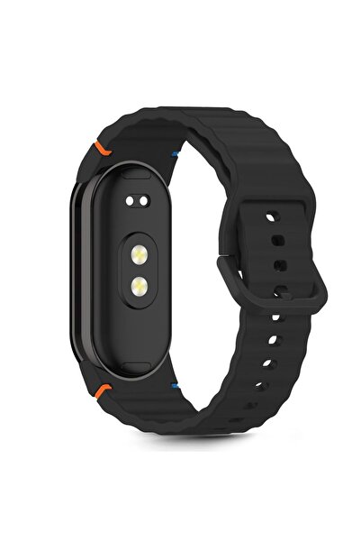 Tech-Protect Curea sport din silicon pentru Xiaomi Mi Band 8/9/10 NFC - Negru