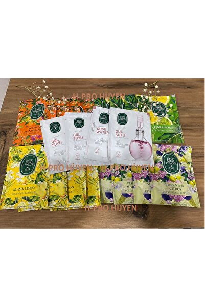 Eyüp Sabri Tuncer BÜYÜK BOY ISLAK HAVLU MENDİL 5 ÇEŞİT 100 ADET